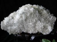 天然白水晶晶簇